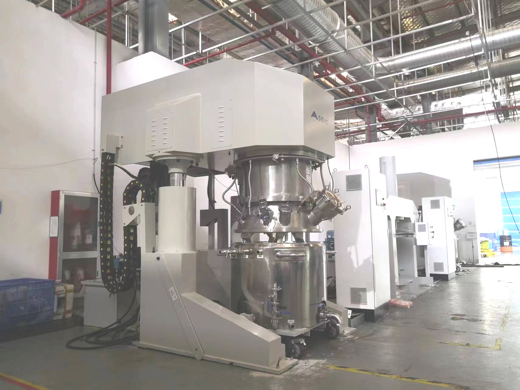 Double Planetary Dispersing Mixer ordered by Zhejiang Tsingchem