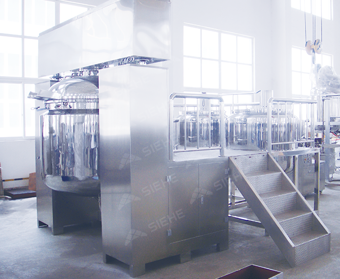 Vacuum Emulsifying Mixing Unit