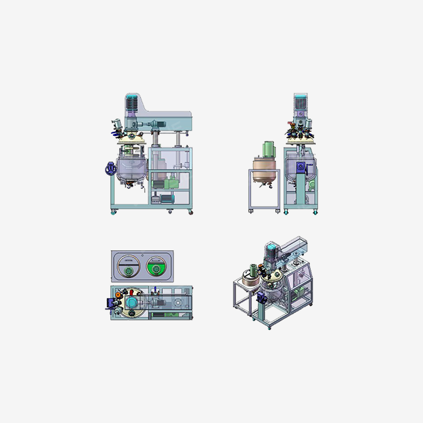 Vacuum Emulsifying Mixing Unit