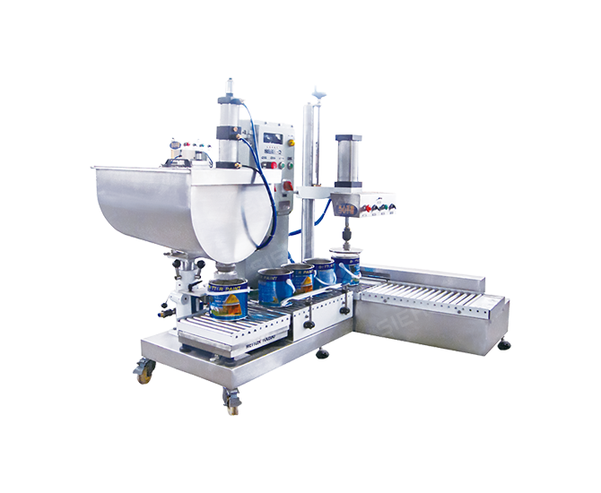 Semi-automatic Filling Machine Weighing Type