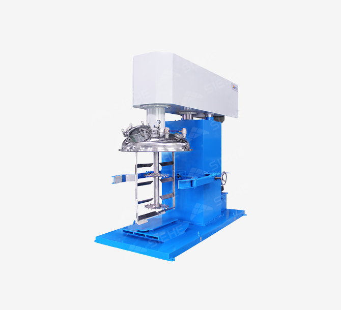 Hydraulic Lifting Multi-functional Tri-shaft Mixer