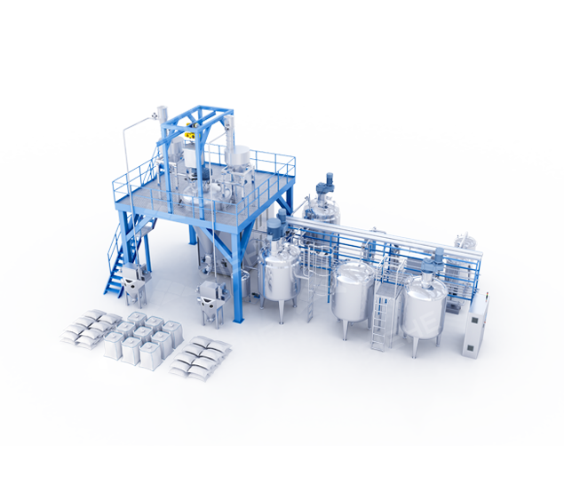 Sistema Automático de Producción de Lodo Líquido de Alta Velocidad