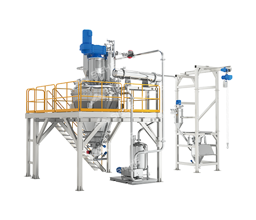 Vertical Ribbon Vacuum Drying System