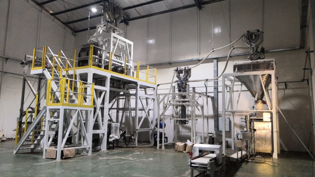 SIEHE Powder Mixing & Packing Production Line - for the Spice Industry