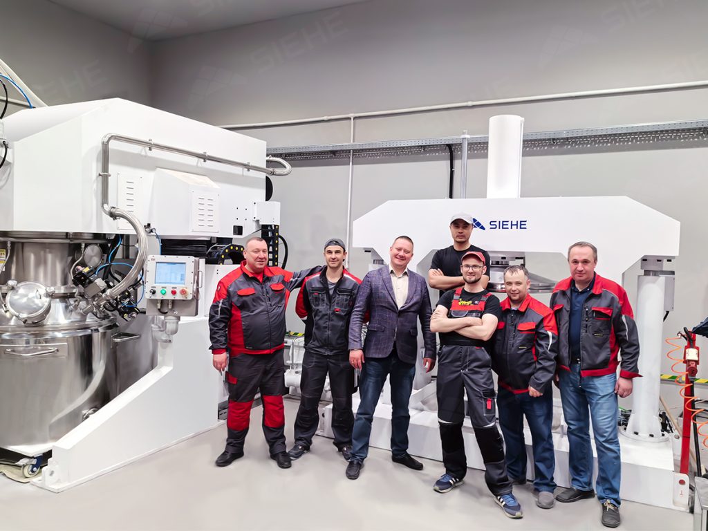 SIEHE Delivered Adhesive Production Line to Boost Capacity Upgrade for Leading East European Building Materials Company